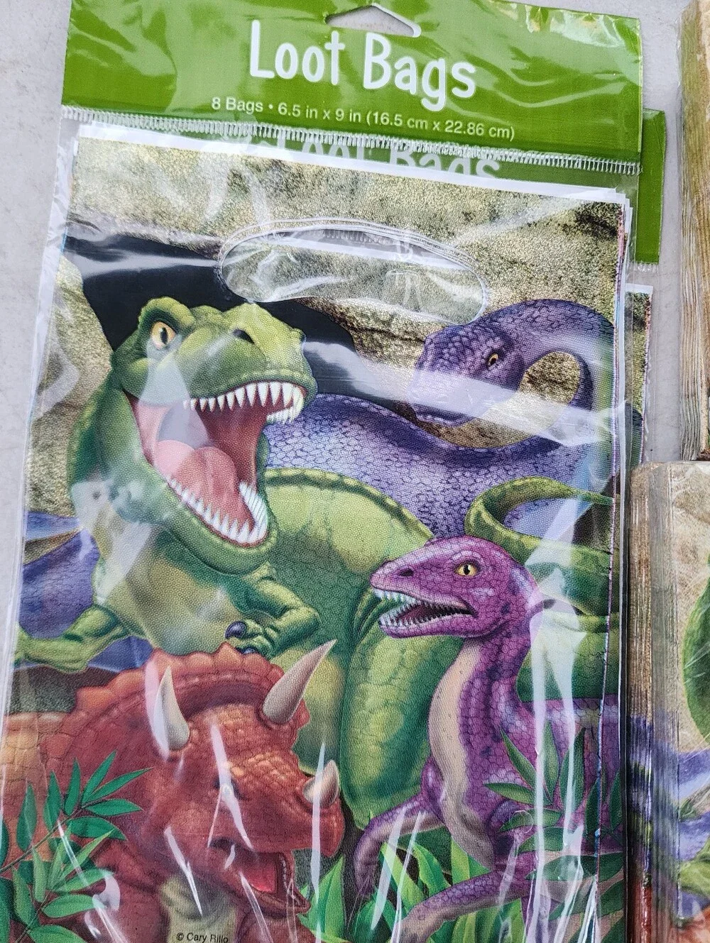Dinosaur Party Supplies Kit Happy Birthday Decorations